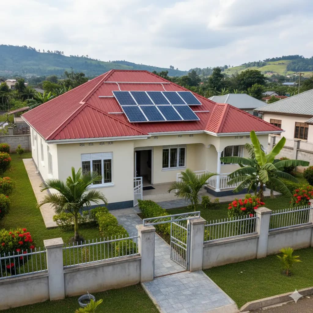 Residential Solar Installation, Buea